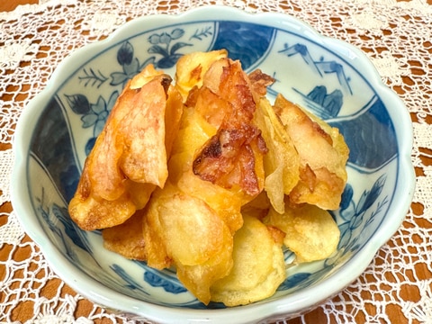 ひらひらシリーズ!じゃがいもとベーコンの☆かき揚げ